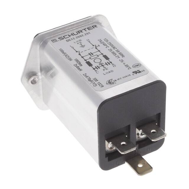 DC12.2602.201 SCHURTER Inc.  Moduli di ingresso alimentazione (PEM)